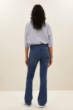 By bar Broeken*leila pant T denim | denim