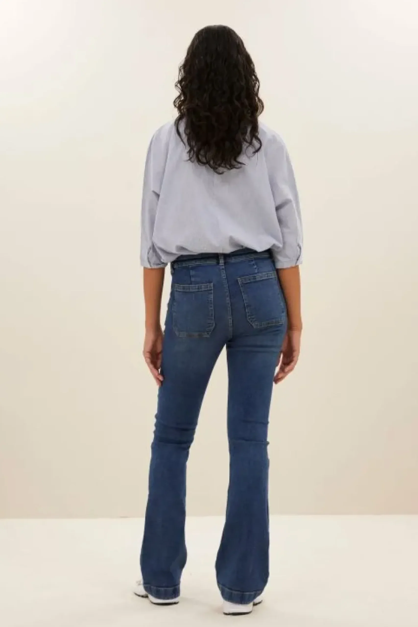By bar Broeken*leila pant T denim | denim