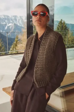 By bar Gilets & Spencers|Vesten*levi gilet | cafe noir