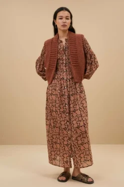 By bar Gilets & Spencers|Vesten*levi gilet | copper