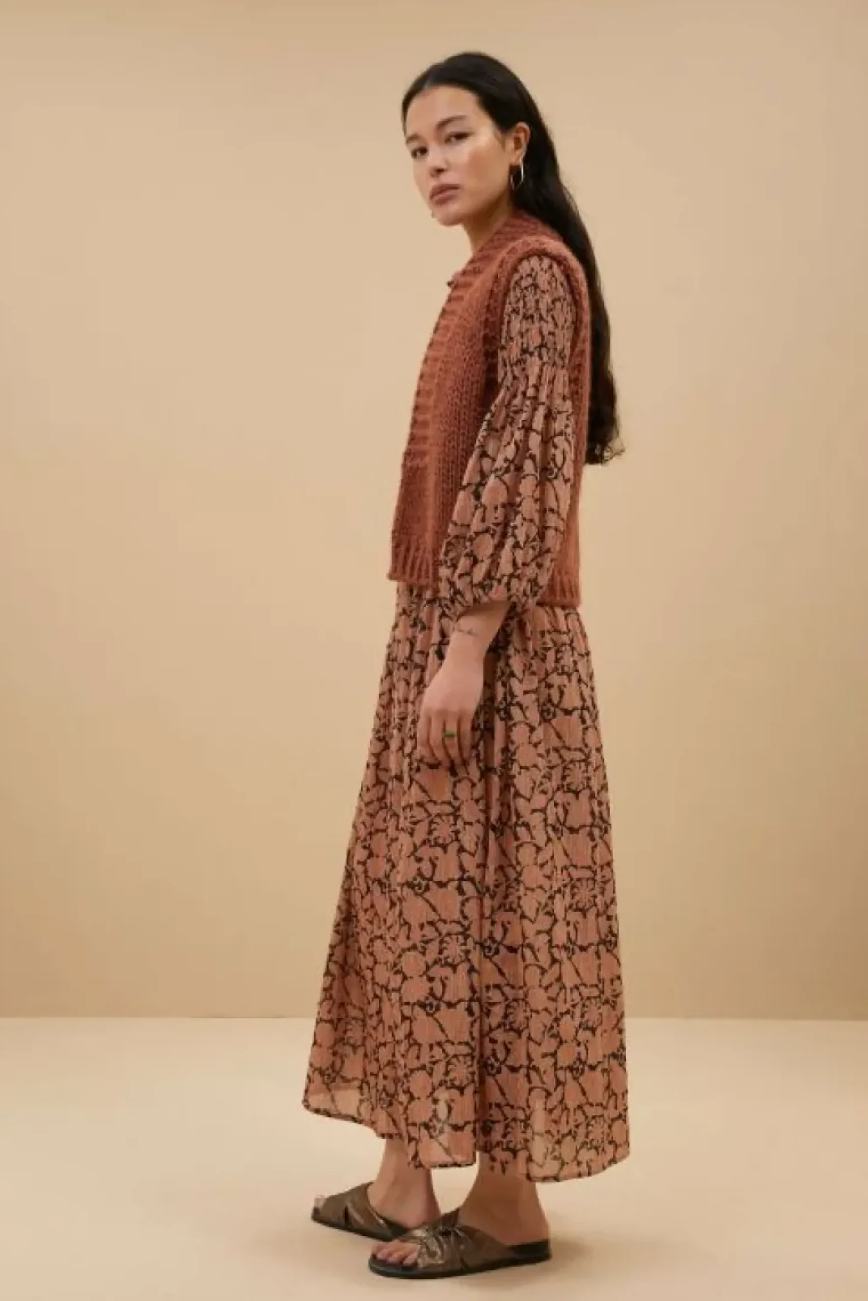 By bar Gilets & Spencers|Vesten*levi gilet | copper