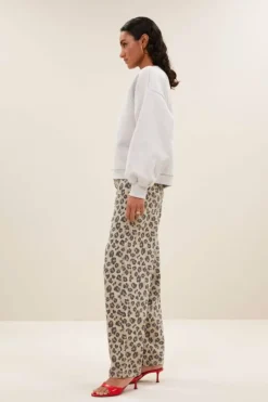 By bar Jeans|Broeken*lew cheetah pants | cheetah print