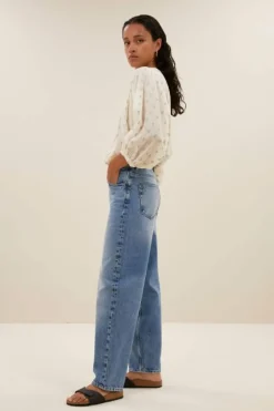 By bar Jeans|Broeken*lew denim pants | denim