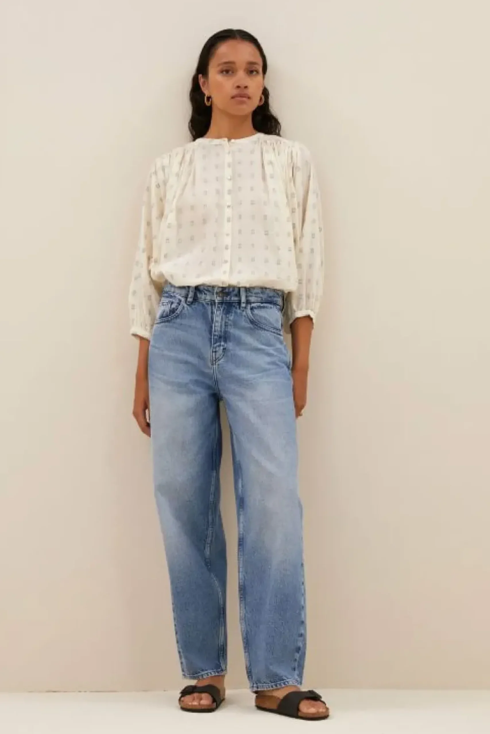 By bar Jeans|Broeken*lew denim pants | denim