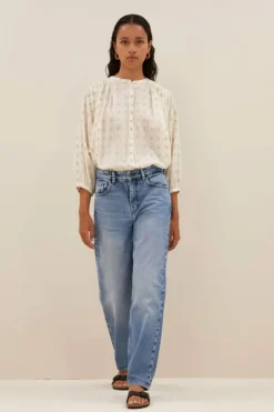 By bar Jeans|Broeken*lew denim pants | denim