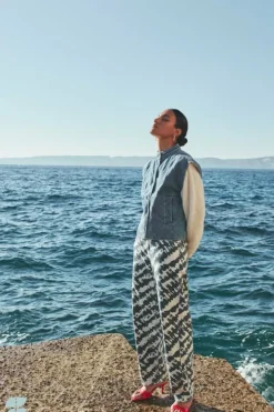 By bar Jeans|Broeken*lew shade pants | shade print