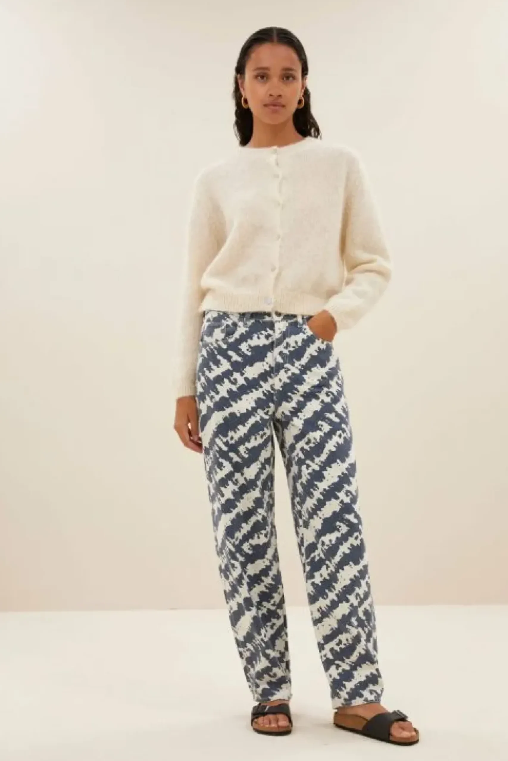 By bar Jeans|Broeken*lew shade pants | shade print