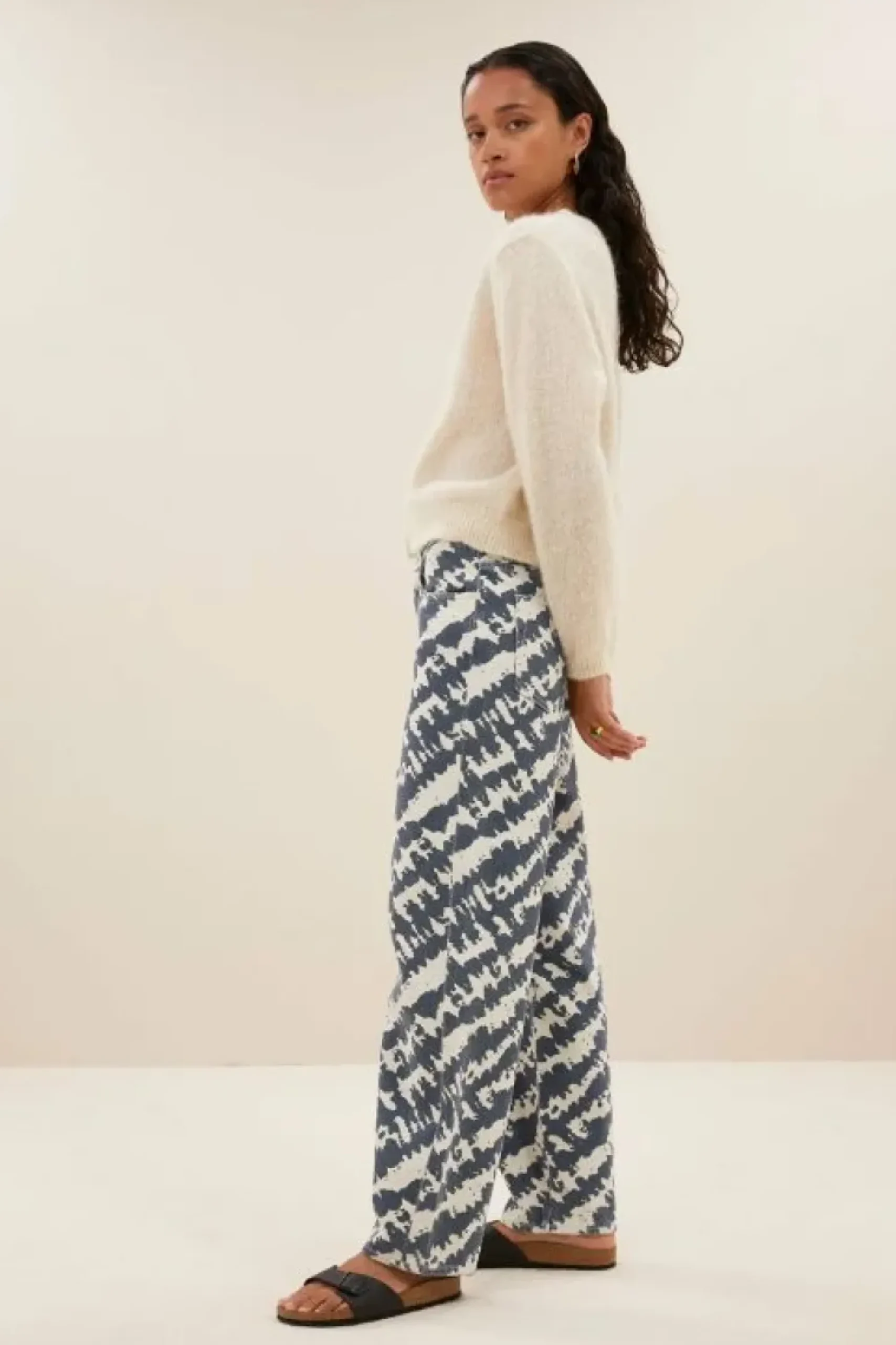 By bar Jeans|Broeken*lew shade pants | shade print