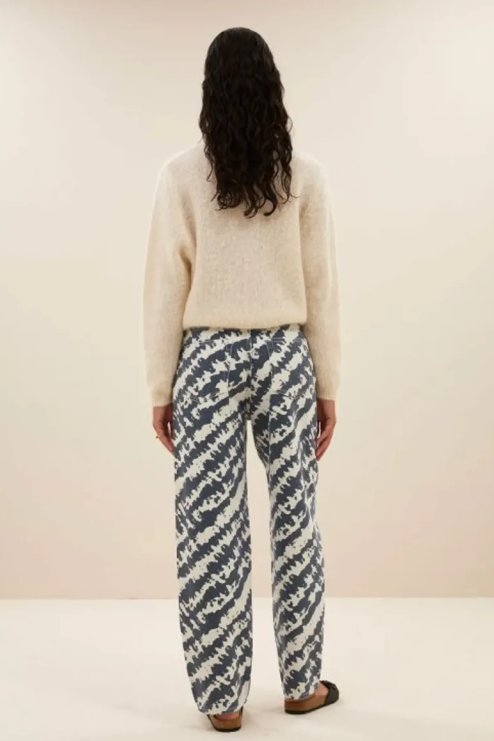 By bar Jeans|Broeken*lew shade pants | shade print