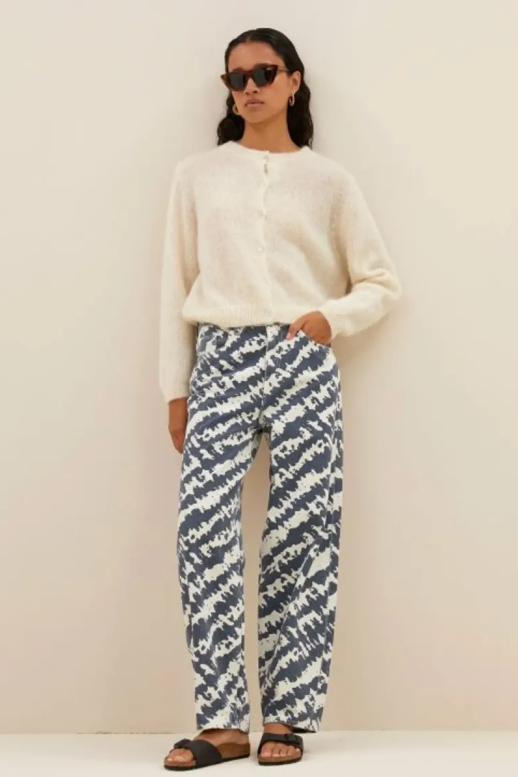 By bar Jeans|Broeken*lew shade pants | shade print