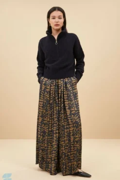 By bar Rokken*lien painting skirt | painting print