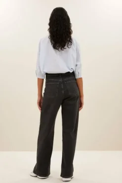 By bar Jeans|Broeken*lina pant | dark grey