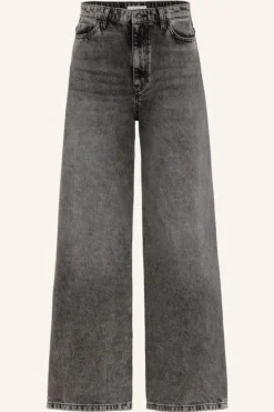By bar Jeans|Broeken*lina pant | dark grey