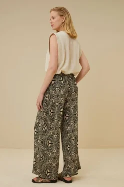 By bar Blouses*lina slub blouse | sand