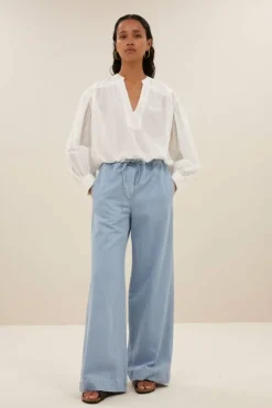 By bar Blouses*linn blouse | off white