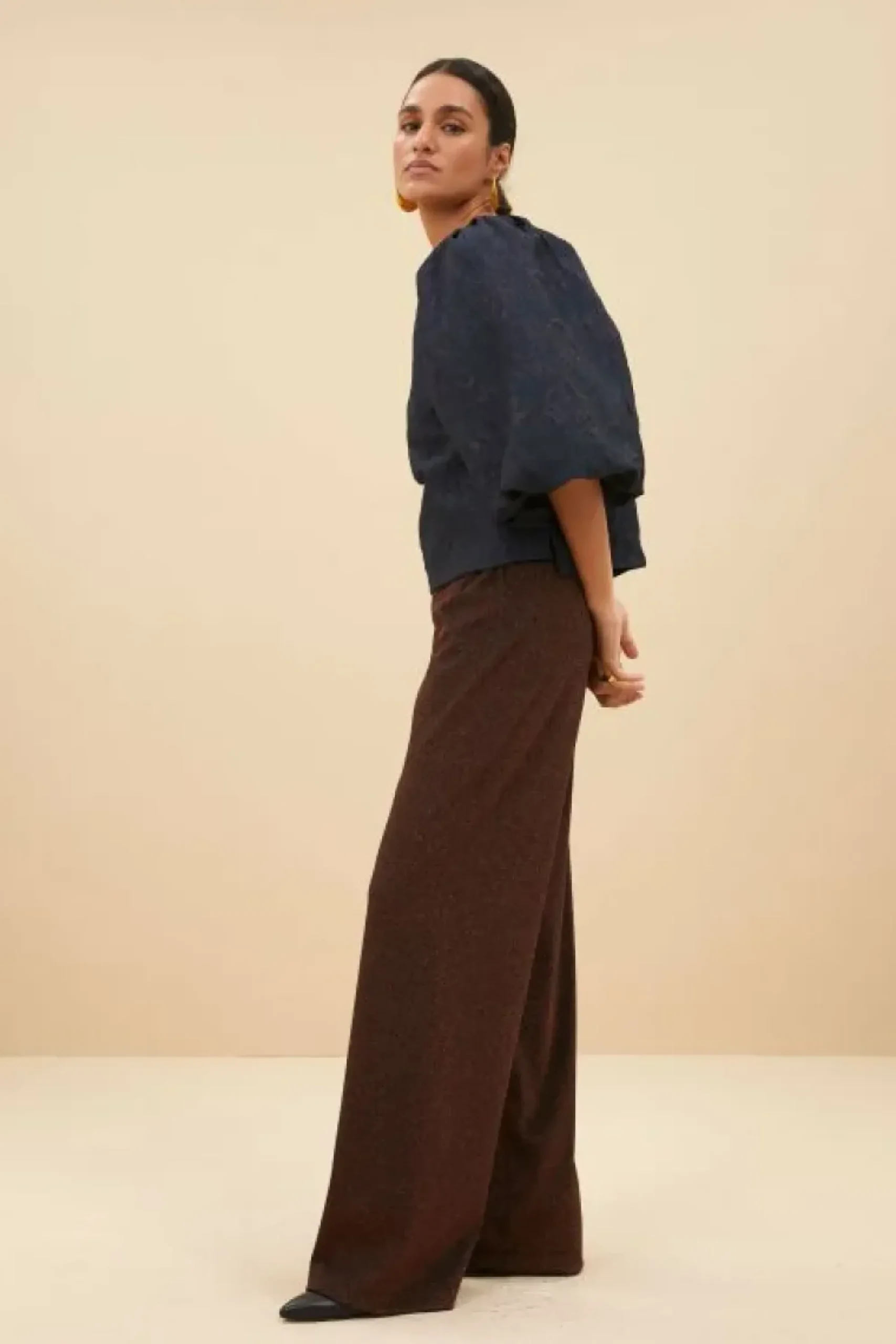 By bar Broeken*lissa sparkle pants | copper