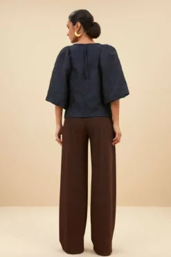 By bar Broeken*lissa sparkle pants | copper