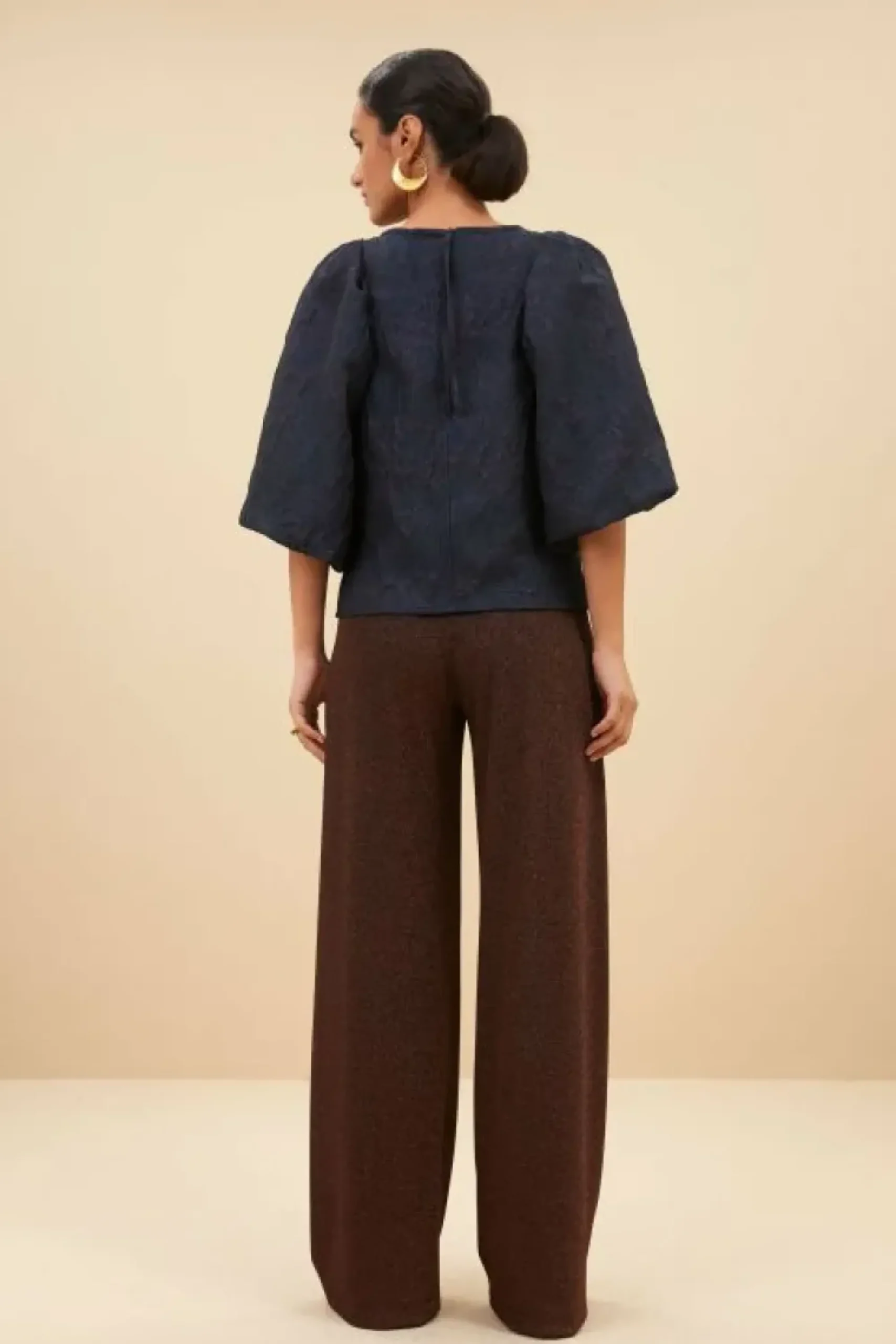 By bar Broeken*lissa sparkle pants | copper