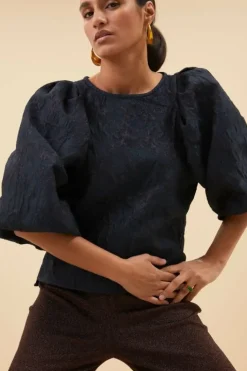 By bar Broeken*lissa sparkle pants | copper