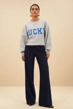 By bar Broeken*lissa sparkle pants | midnight