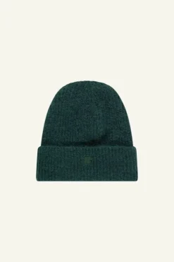 By bar Sjaals & Mutsen*logo beanie | dark green