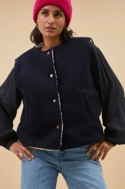 By bar Sjaals & Mutsen*logo beanie | fuchsia