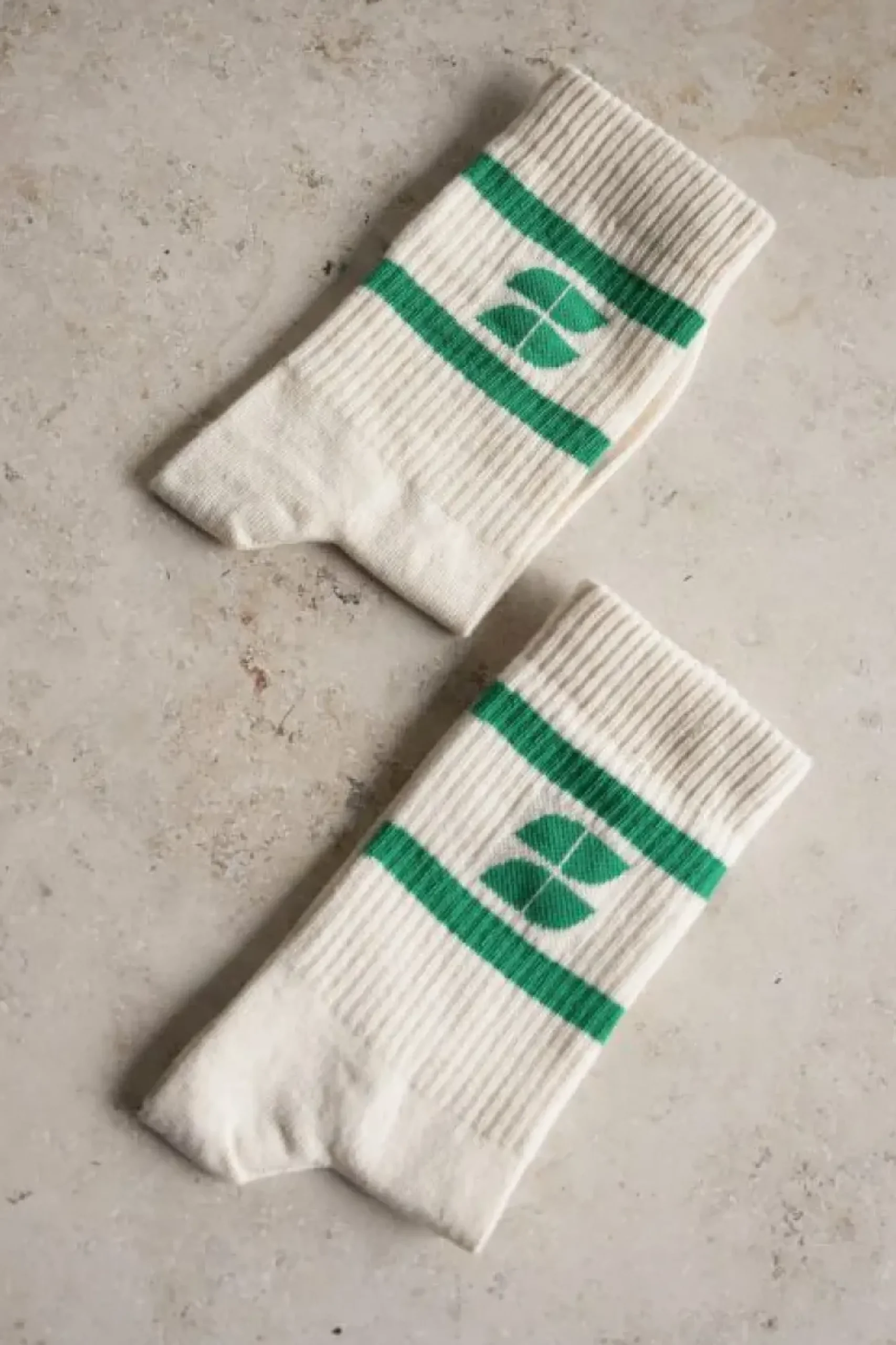 By bar Sokken*logo uni socks | spring green