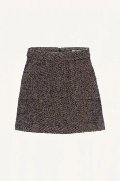 By bar Rokken*lottie tweed skirt | midnight