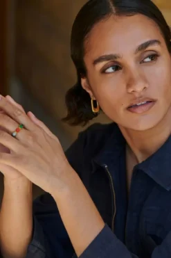 By bar Oorbellen|Sieraden*lou earring | gold