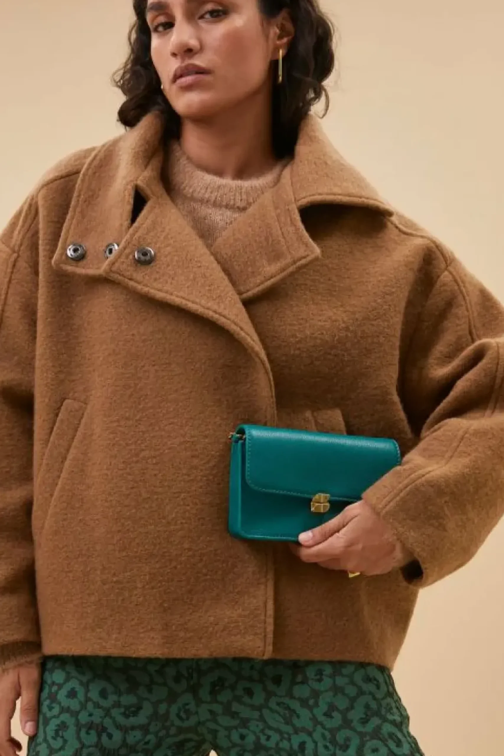By bar Tassen*loua leather bag | peacock green