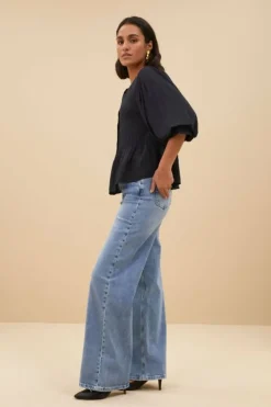 By bar Blouses*louis blouse | midnight