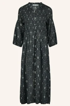 By bar Jurken*loulou midnight ikat dress | midnight ikat