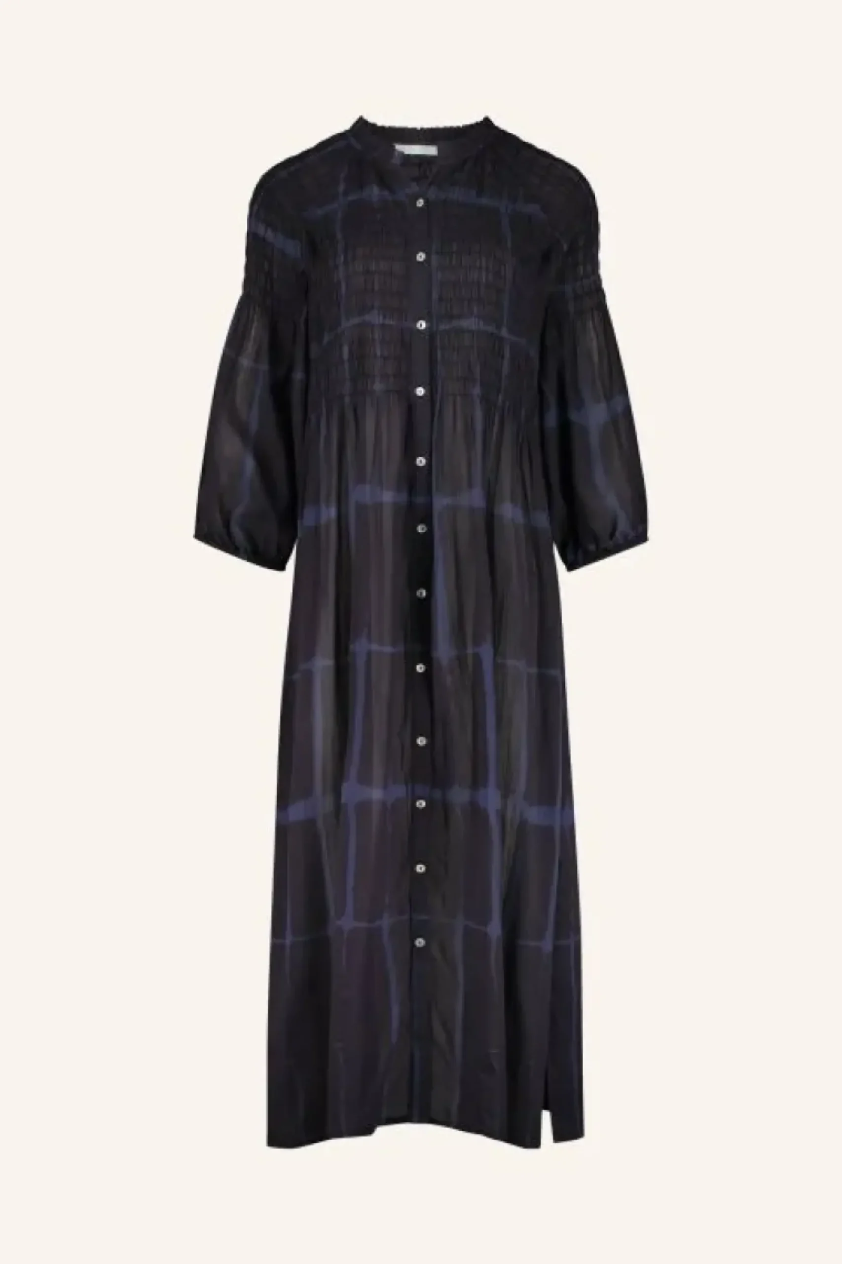 By bar Jurken*loulou square dress | square print