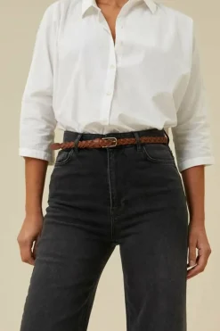 By bar Riemen*luna belt | cognac