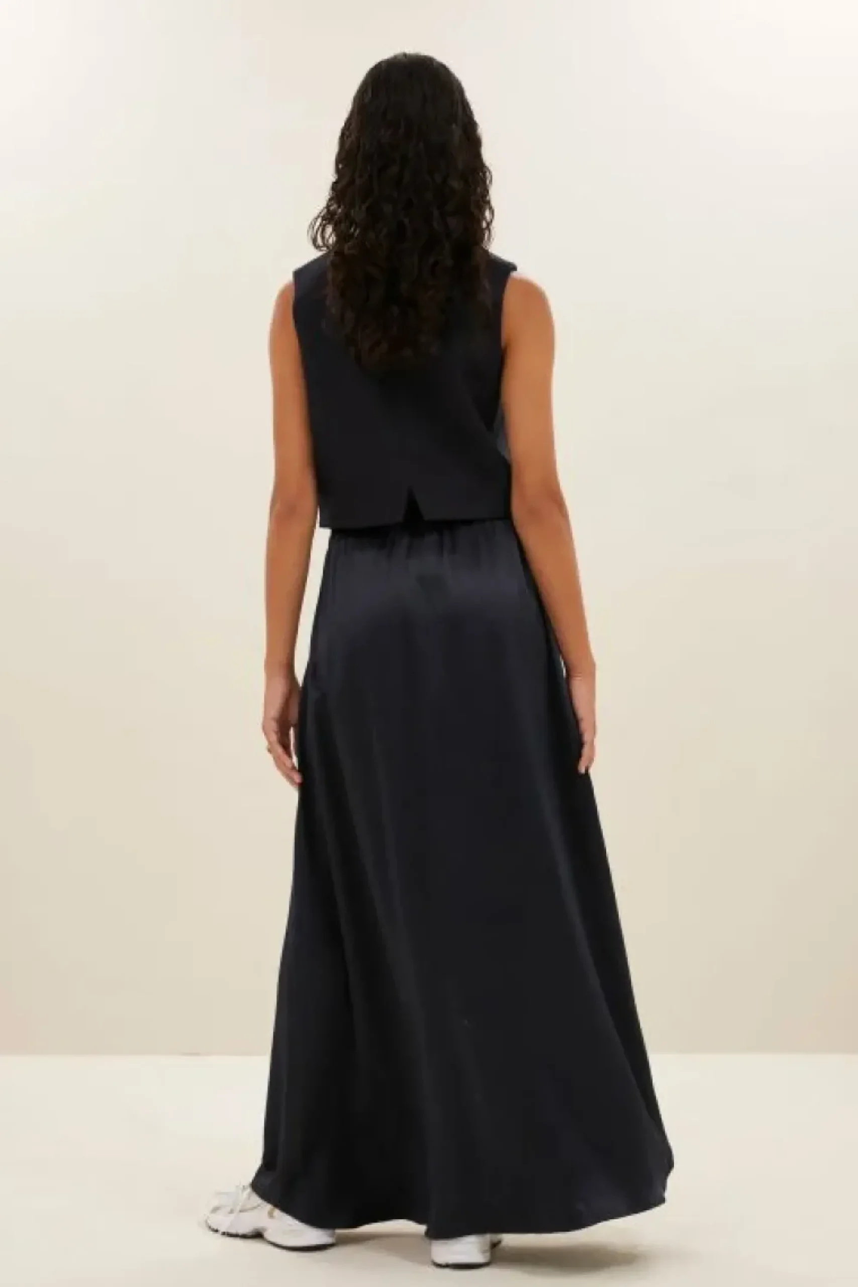 By bar Gilets & Spencers|Jassen*lynn pinstripe gilet | midnight