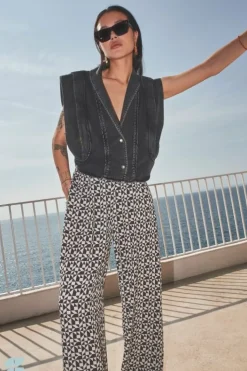 By bar Broeken*mara graphic pant | graphic print