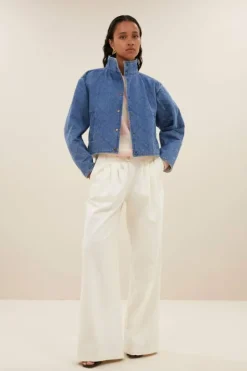 By bar Jassen*mave denim jacket | denim
