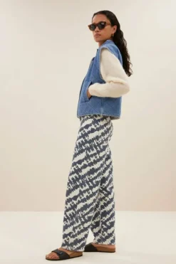 By bar Jassen*mave denim sleeveless jacket | denim