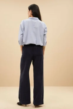 By bar Broeken*mees cord pants | midnight