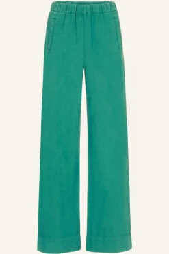 By bar Broeken*mees twill pant | aloe vera