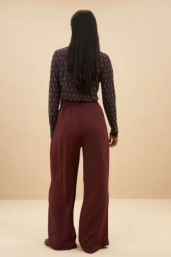 By bar Tops & Shirts*mesh paisley top | paisley dots