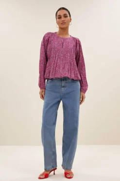 By bar Blouses*mint saree blouse | saree print