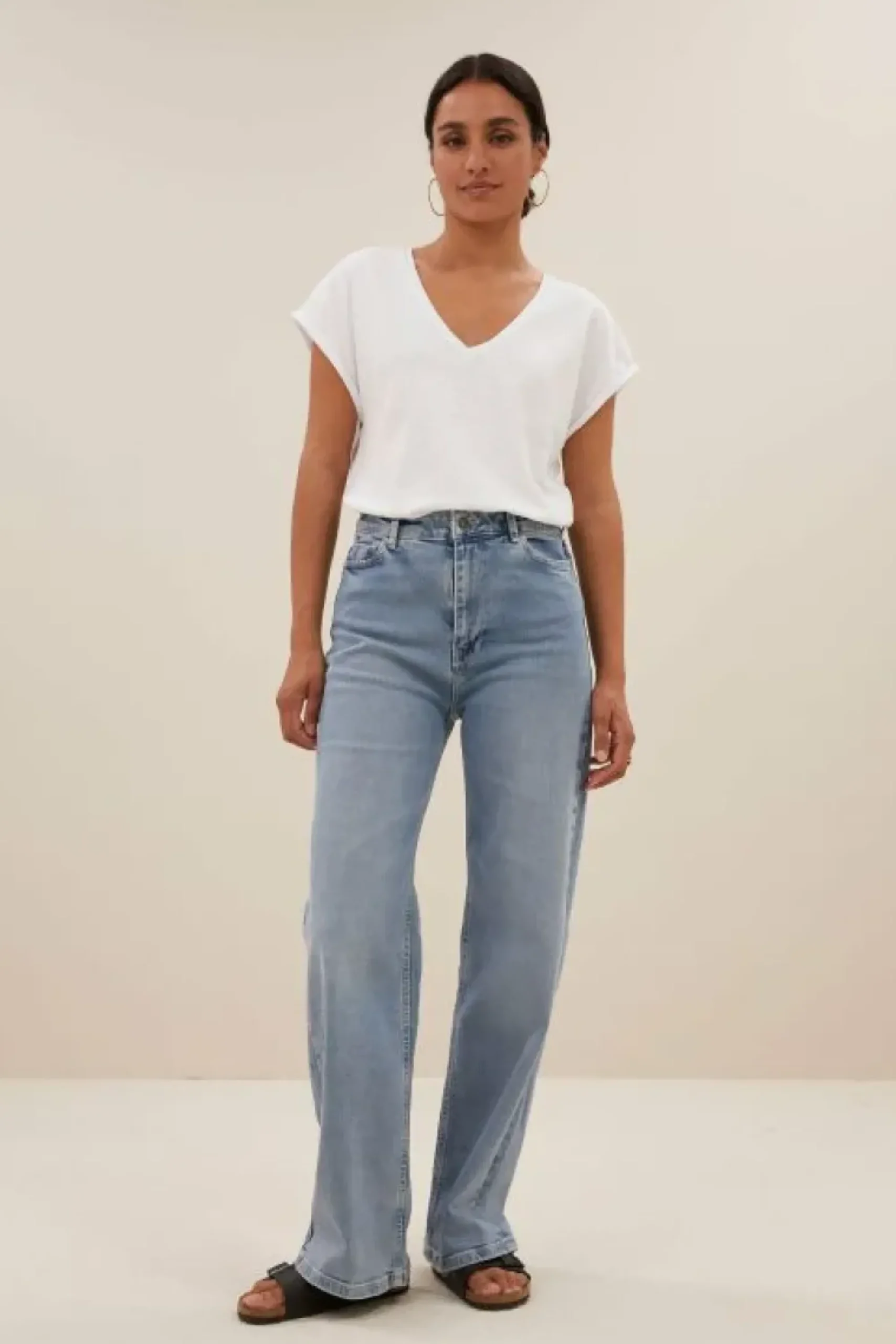 By bar Tops & Shirts*momi logo top | bright white