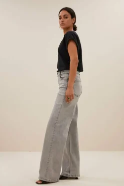 By bar Tops & Shirts*momi logo top | jet black