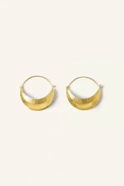 By bar Oorbellen|Sieraden*moon earring | gold
