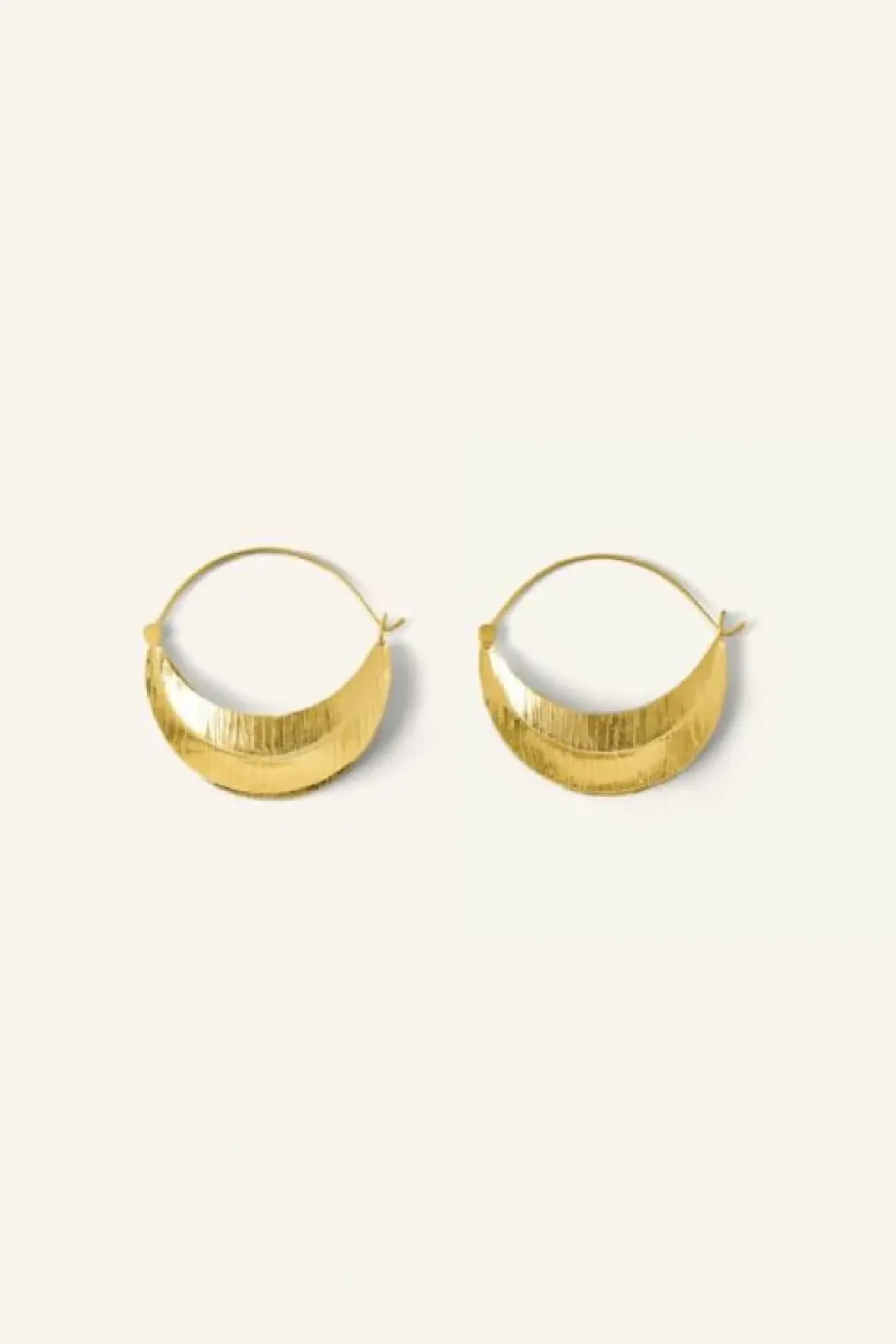 By bar Oorbellen|Sieraden*moon earring | gold