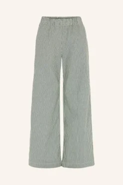 By bar Broeken*neal stripe pants | black white stripe