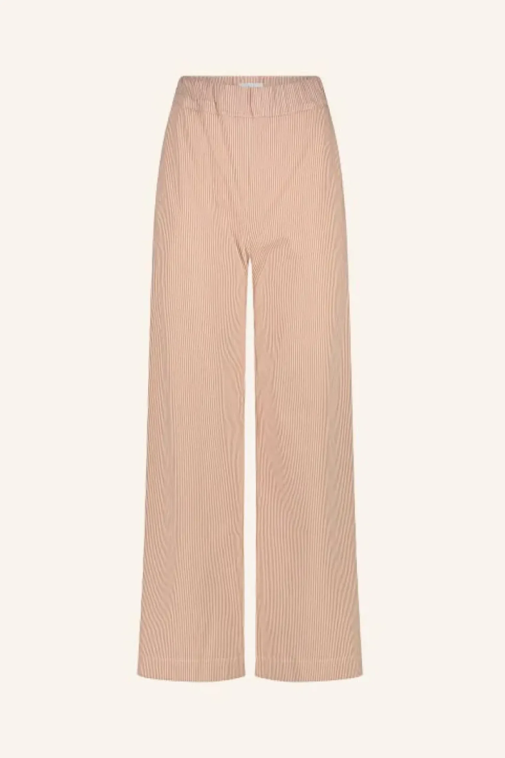 By bar Broeken*neal stripe pants | pink milky stripe