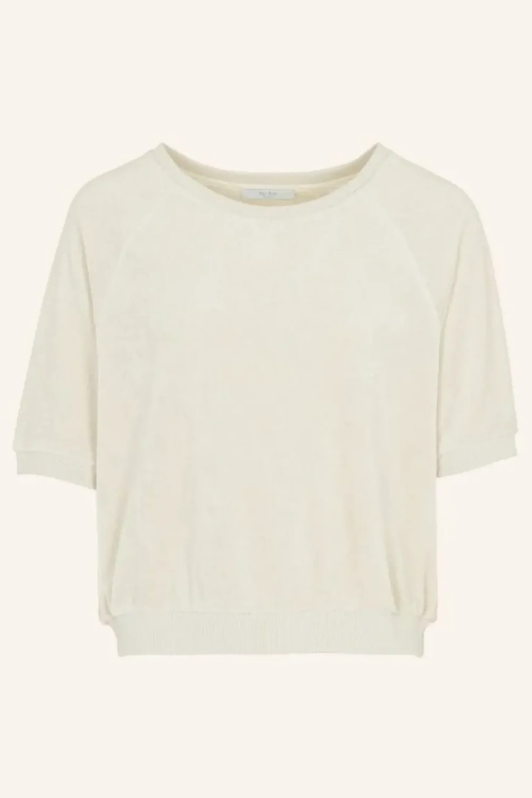 By bar Tops & Shirts*neva slub top | almond