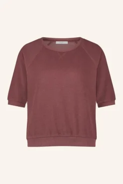 By bar Tops & Shirts*neva slub top | bright plum